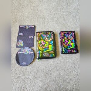 Lisa Frank Binder Bundle Dragon Multicolored